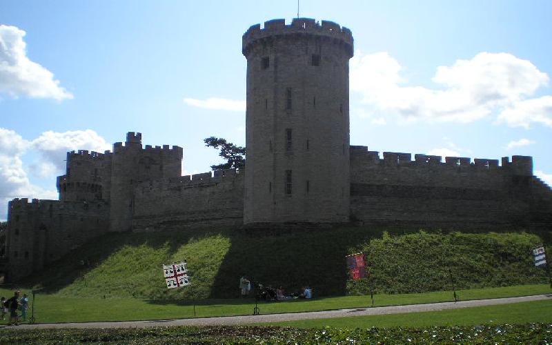 Summer Travel to Warwick Castle in England Makes Great Educational Experience for Kids