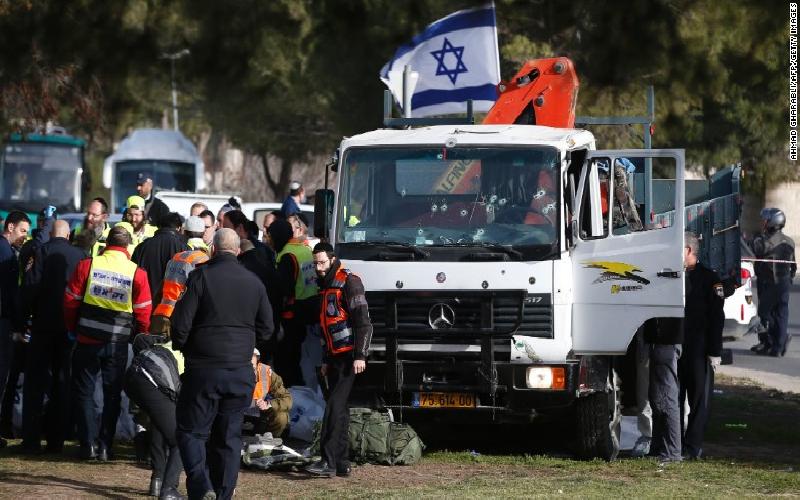 Truck attack in Jerusalem kills Four