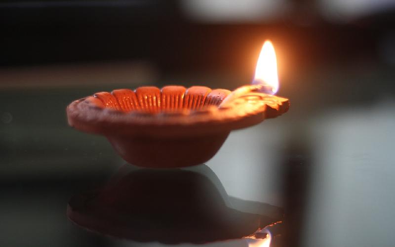 My Diwali Lamp is Still Alive!