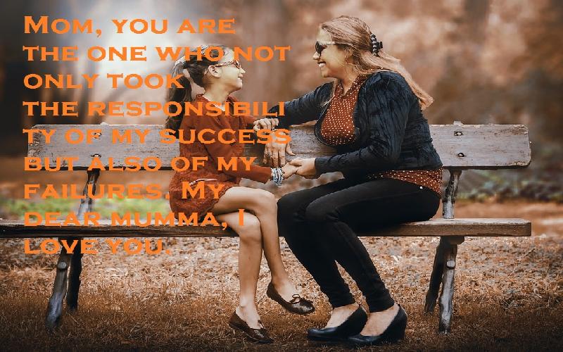 I Love You Mom Quotes From Daughter Samplemessages Blog