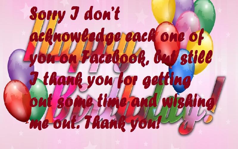 31 Thank You Messages For Birthday Wishes on Facebook