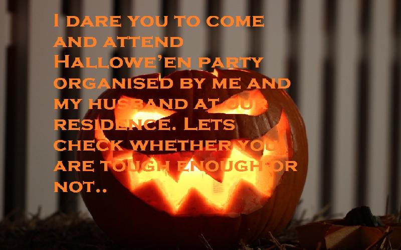 Sample Invitation Wording & Messages for Halloween Celebration