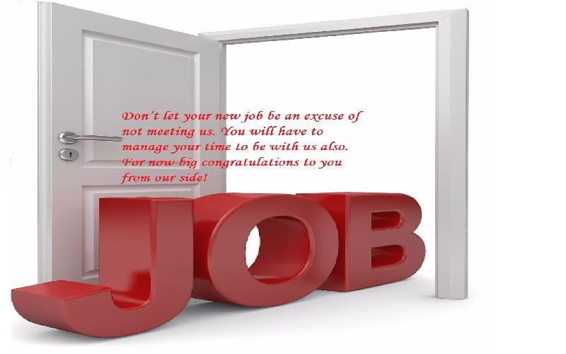Congratulation Messages and Wishes for Getting New Job