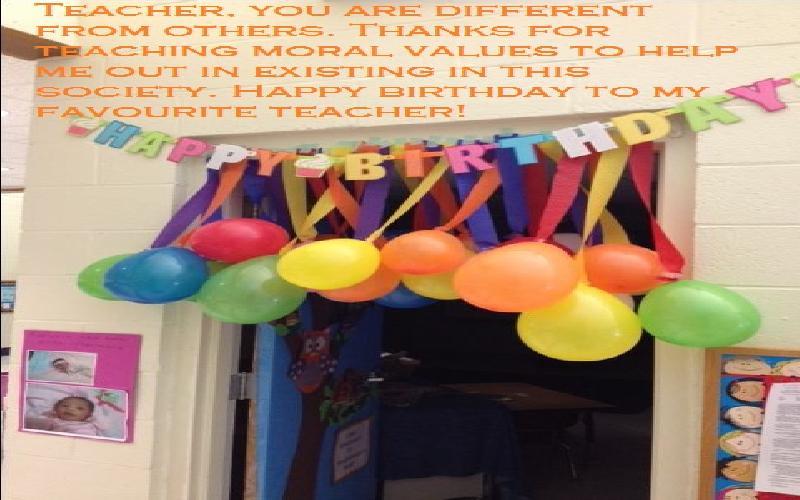 Amazing Birthday Wishes and Quotes for Teacher