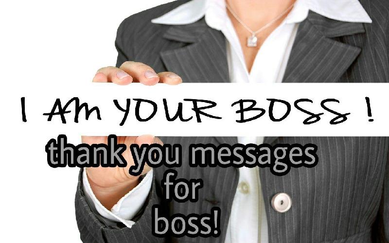 Thank You Notes & Messages for Boss | Appreciation Quotes for Your Boss