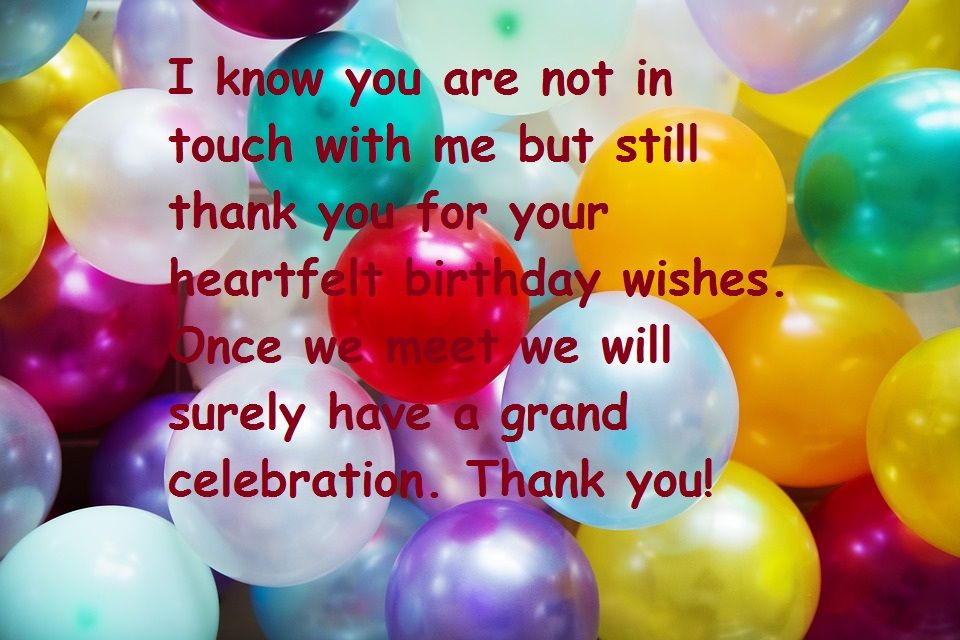 thank you quotes for birthday party